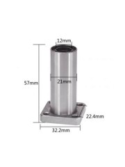 Подшипник линейный с фланцем LMK12LUU