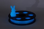 Светящийся в темноте PETG пластик Bestfilament для 3D-принтеров, цвет синий, 0,5 кг (1,75 мм)