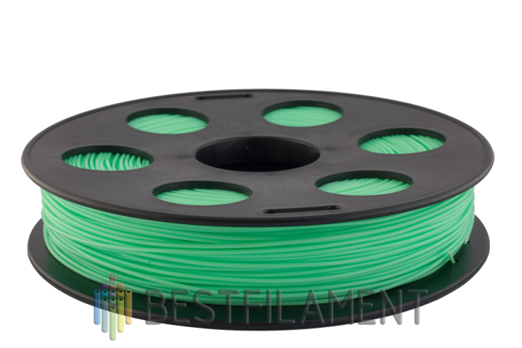 Салатовый ABS пластик Bestfilament для 3D-принтеров 0,5 кг (1,75 мм)