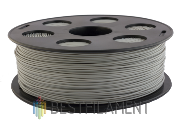 Серый ABS пластик негорючий Bestfilament для 3D-принтеров 1 кг (1,75 мм)