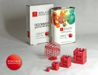 Красный непрозрачный фотополимер 3DSLA , 1 кг