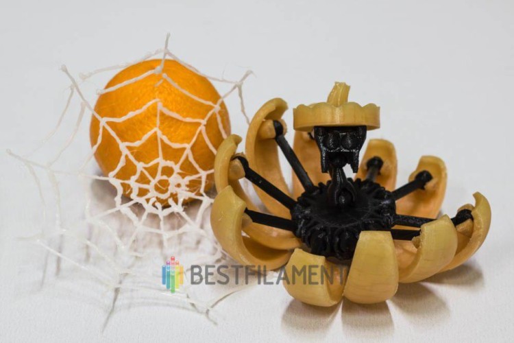 Светящийся в темноте PLA пластик Bestfilament для 3D-принтеров, цвет лимонный, 0,5 кг (1,75 мм)