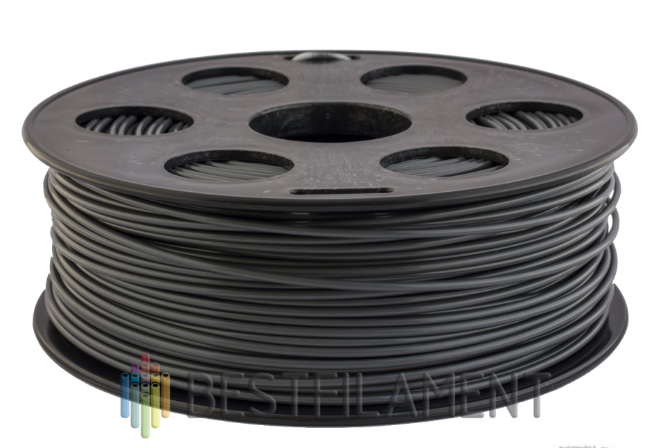 Светло-серый PETG пластик Bestfilament для 3D-принтеров 1 кг (2,85 мм)