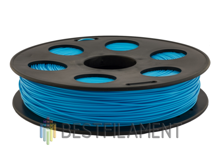 Голубой PETG пластик Bestfilament для 3D-принтеров  0.5 кг (1,75 мм)