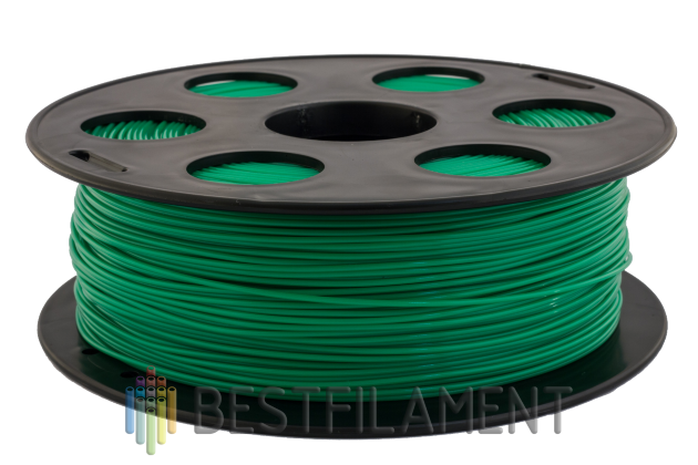 Зеленый PETG пластик Bestfilament для 3D-принтеров 1 кг (1,75 мм)