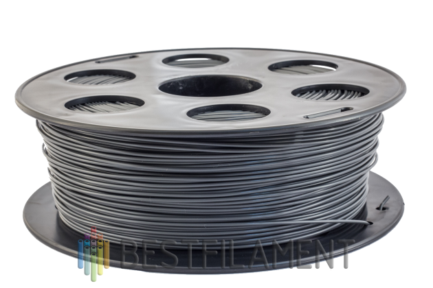 Темно-серый PETG пластик Bestfilament для 3D-принтеров 1 кг (1,75 мм) Темно-серый PETG пластик Bestfilament для 3D-принтеров 1 кг (1,75 мм)