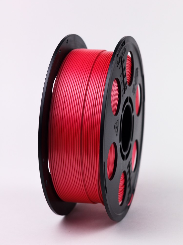 Красный PLA-шелк пластик Bestfilament для 3D-принтеров 1 кг (1,75 мм)
