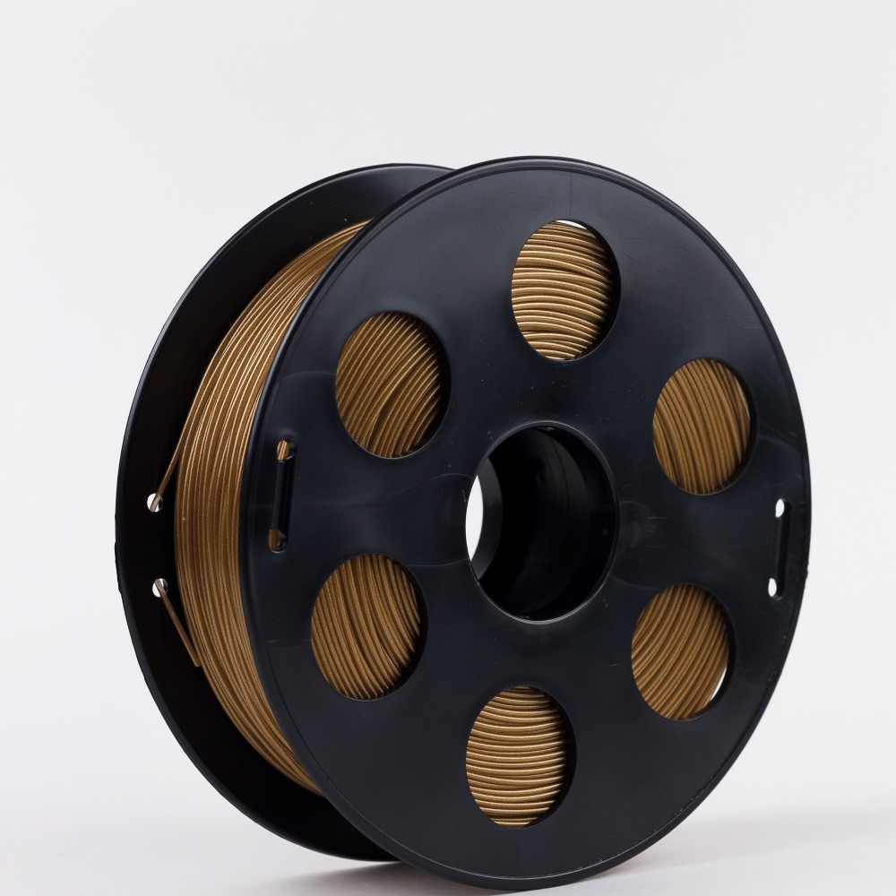 Золотистый металлик PLA пластик Bestfilament для 3D-принтеров 1 кг (2,85 мм)