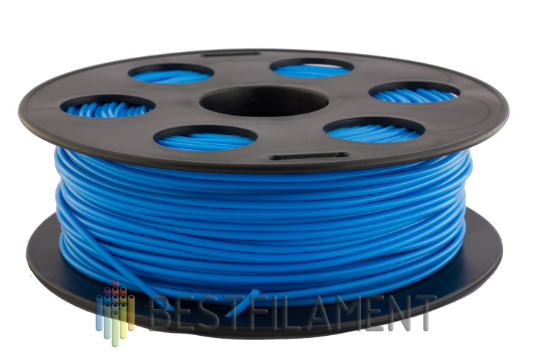 Синий PLA пластик Bestfilament для 3D-принтеров 1 кг (2.85 мм)