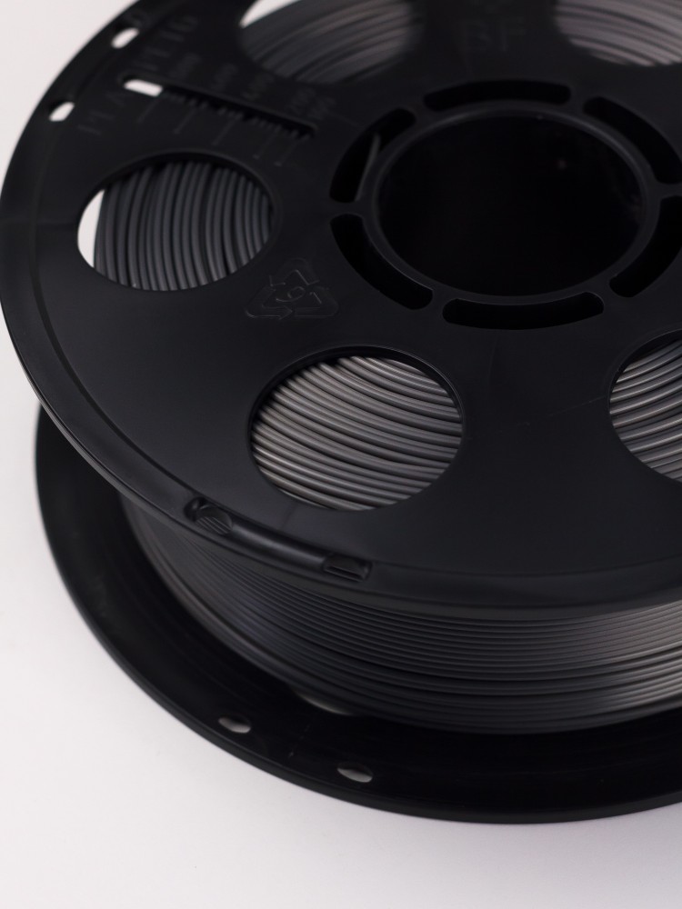 Черный PLA-шелк пластик Bestfilament для 3D-принтеров 1 кг (1,75 мм)