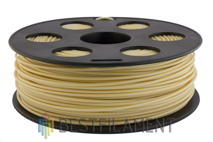 Кремовый ABS пластик Bestfilament для 3D-принтеров 1 кг (2.85 мм)