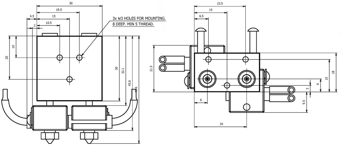 HotEnd Chimera