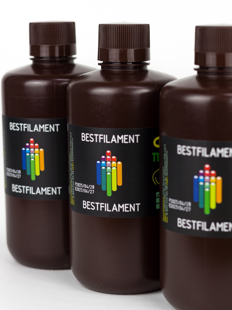 Фотополимер BestFilament базовый 1 л цвет серый